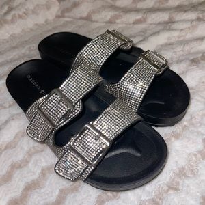 Madden Girl Rhinestone Sandal